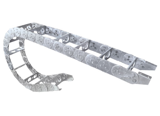 TL225型钢制拖链安装尺寸图