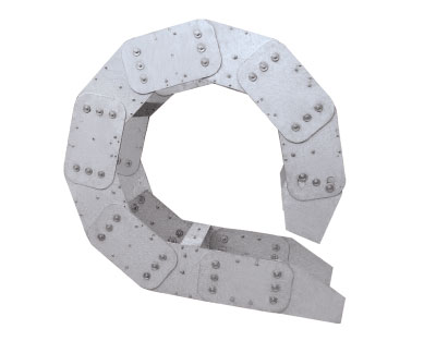 特大坚固钢拖链